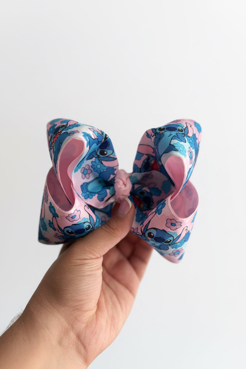 Stitch and flower